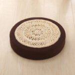 FengshuiCo Corn Husk Meditation Seat Cushion Home Living Room Decoration